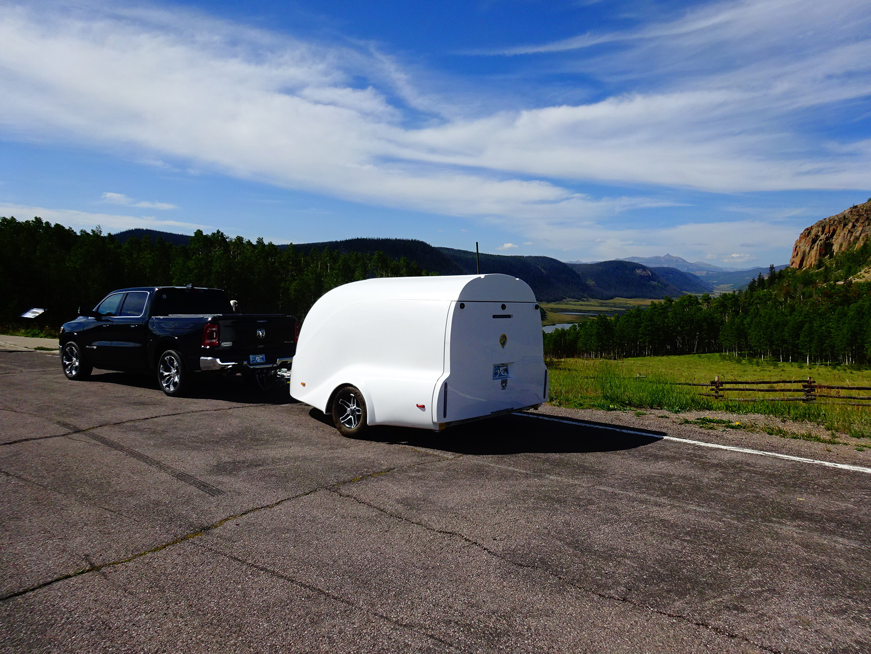 So much better mileage than my old trailer!